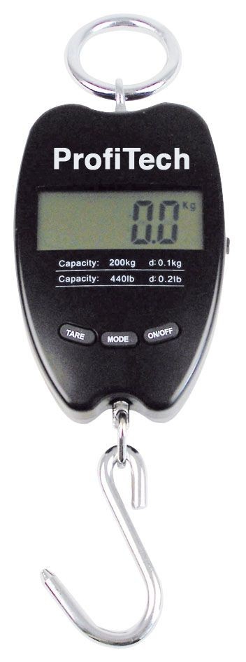 Elektronische LCD Hängewaage bis 200 Kg