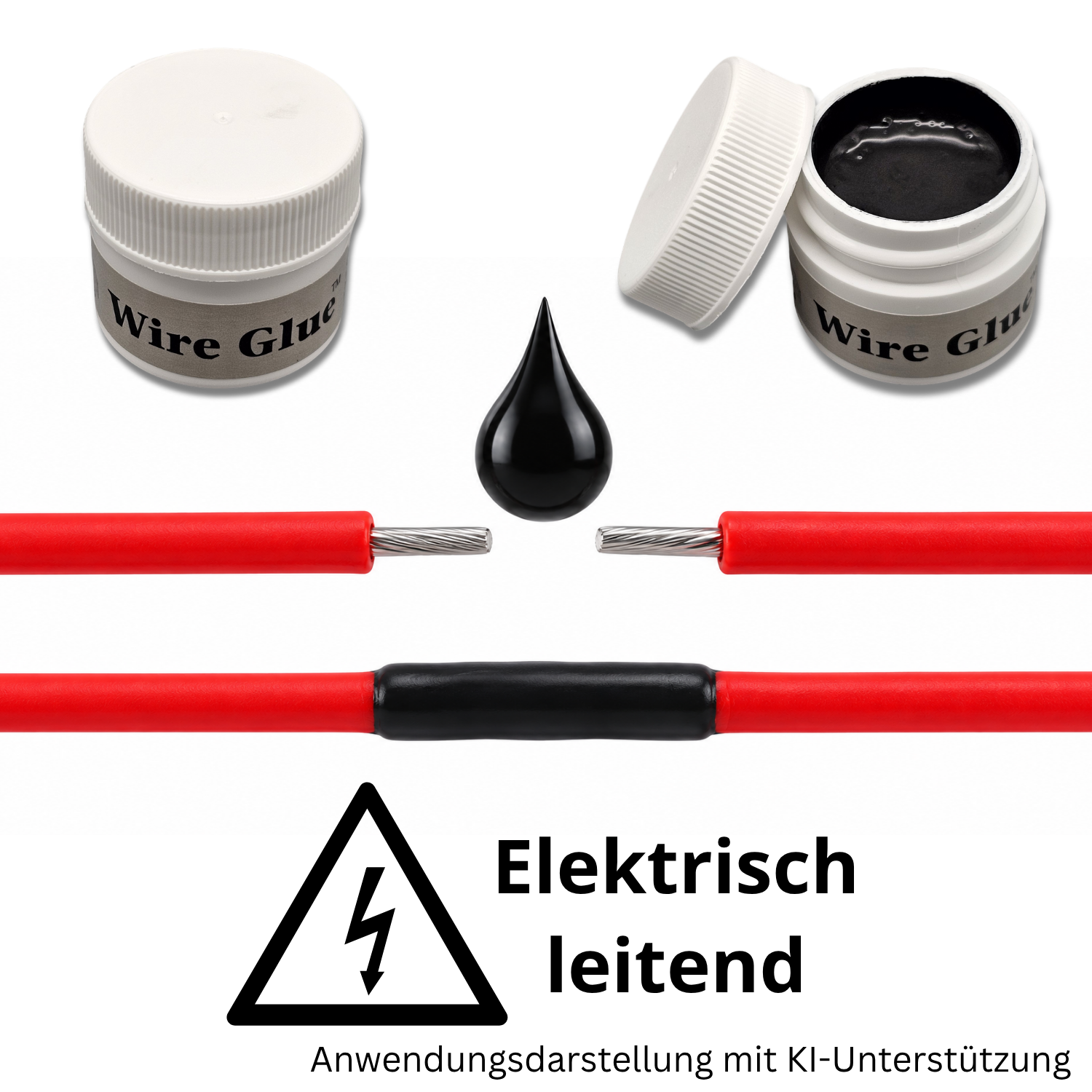 wire glue Drahtkleber 9ml