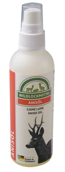 Anis-Öl - das wirklich erfolgreiche Lockmittel für das Wild, besonders für Schwarzwild und Tauben. Wir verwenden nur reinstes unverschnittenes Öl (Leb