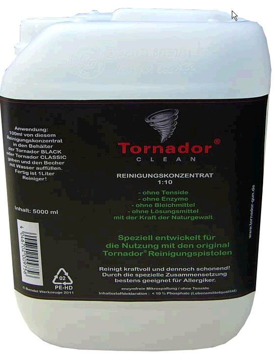 Tornador-Clean 5000 ml Reiniger-Konzentrat Tornador-Clean 5000 ml Reiniger-Konzentrat