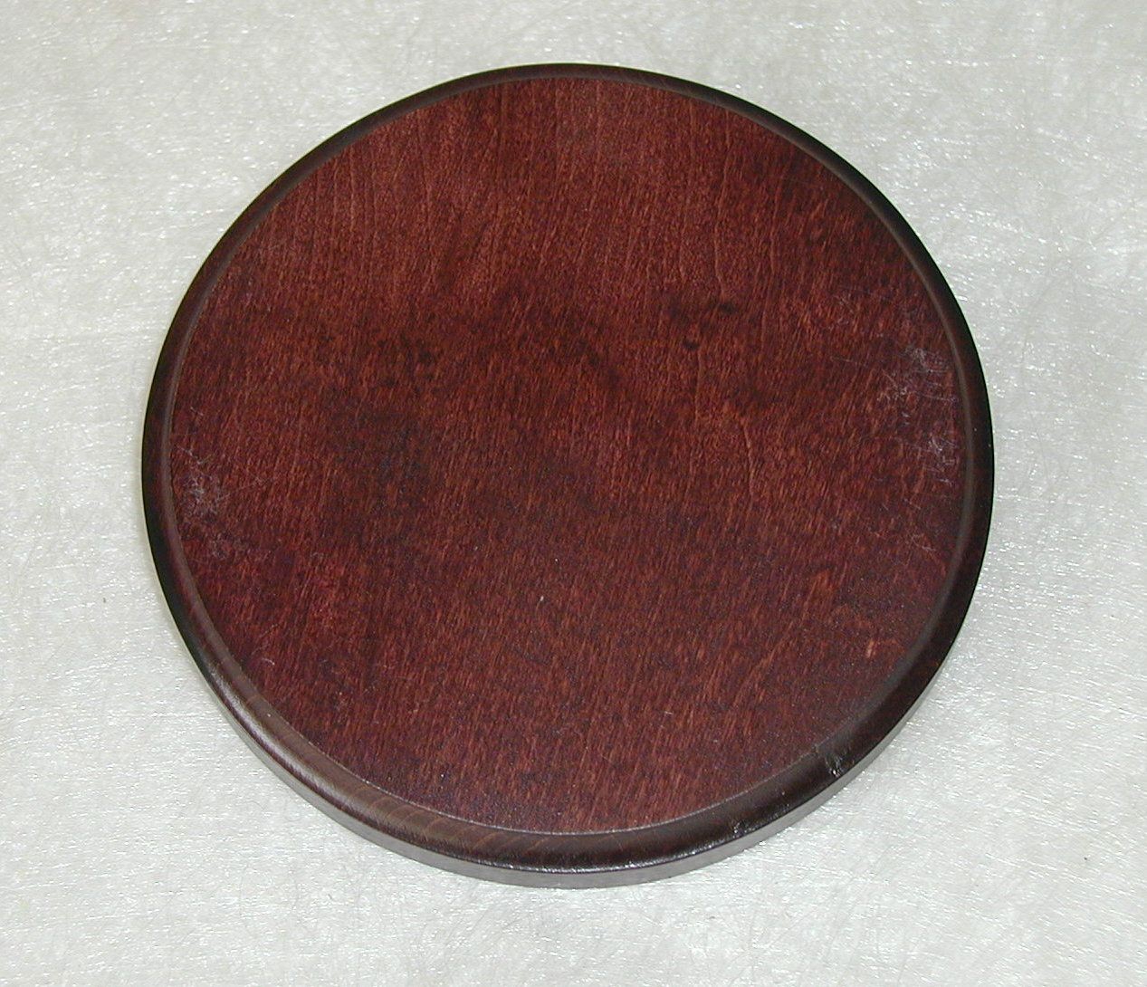 Keilerbrett für die Trophäe, massives Eichenholz, dunkel gebeizt, Größe ca. 16 cm, deutsche Qualitätsarbeit