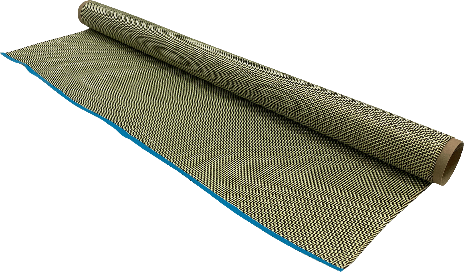 Charcoal / aramid fabric 210g / m² (twill) 1m roll