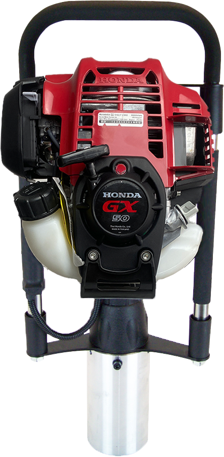Motor-Pfahlramme mit Honda 2,0 PS, 47,9 ccm, GX 50 Motor-Pfahlramme mit Honda 2,0 PS, 47,9 ccm, GX 50