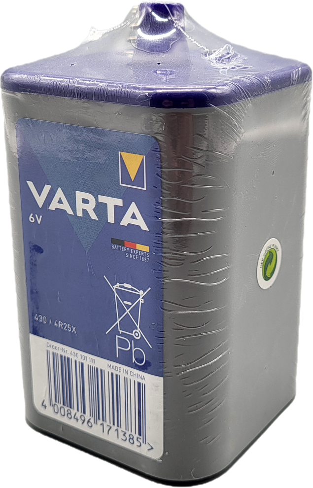 6 V Varta Blockbatterie V430 4R25R 6 V Varta Blockbatterie V430 4R25R