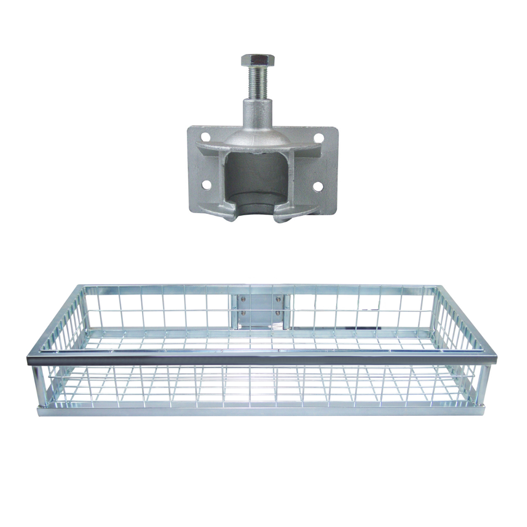 tail basket with push on coupling zinc plated