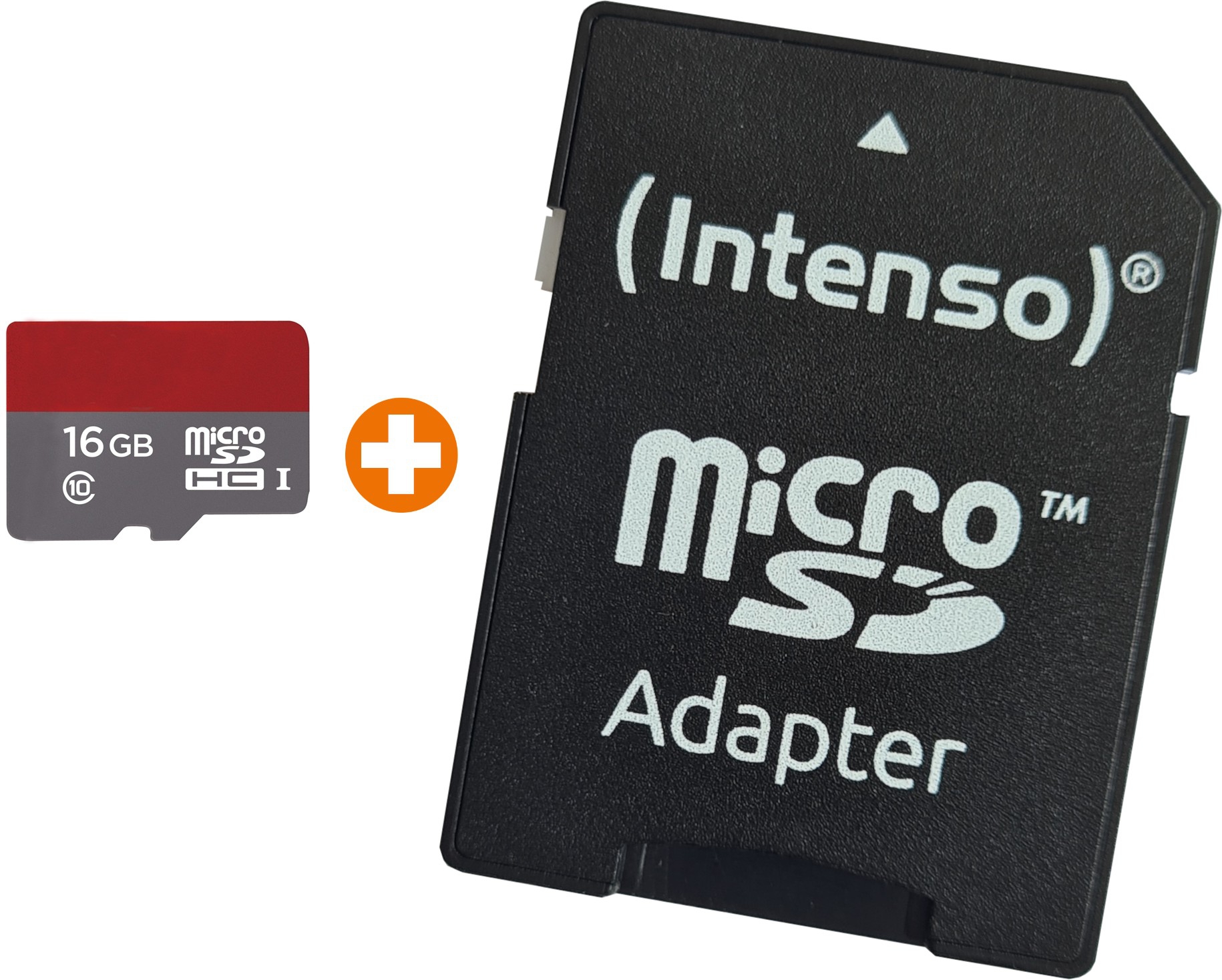 micro SDHC/SD Speicherkarte 16 GB