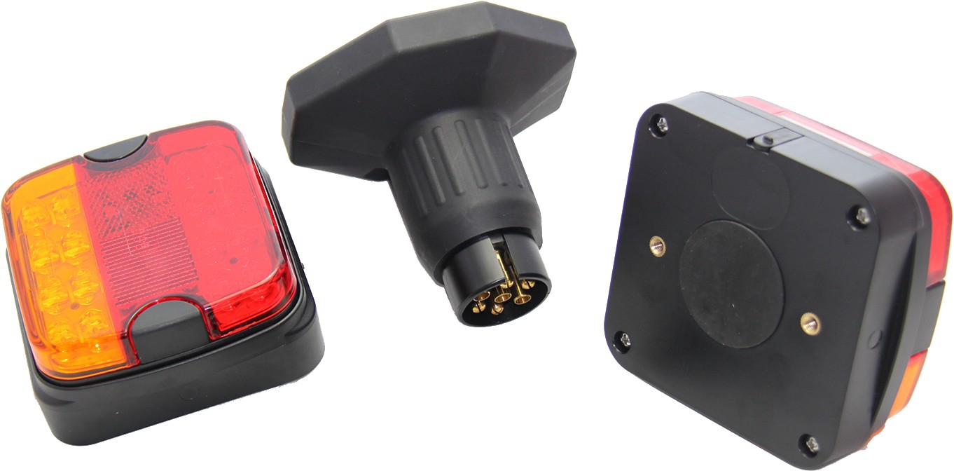 wireless LED trailer tail lights incl. lion battery BV 2.0