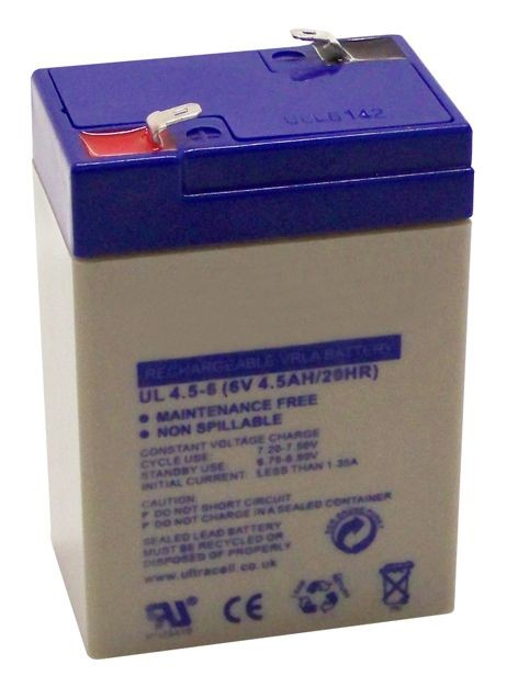 Akku 6V 4,5 Ah für Futterautomat Akku 6V 4,5 Ah für Futterautomat