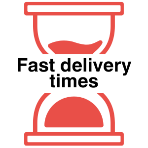 Fast delivery times