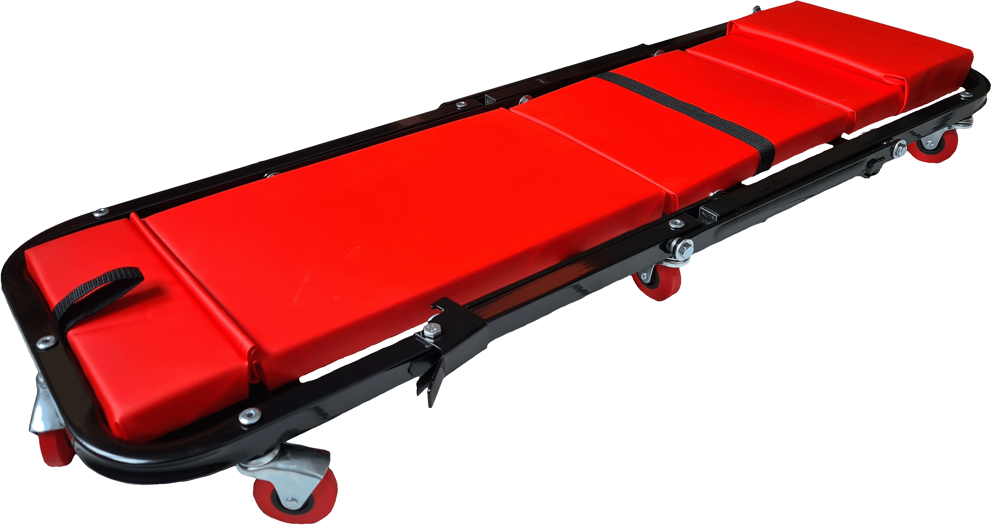 foldable car creeper, 2-in 1 car creeper and seat for comfortable working under and around the car. Suitable up to 120 kg. with separate headrest (5