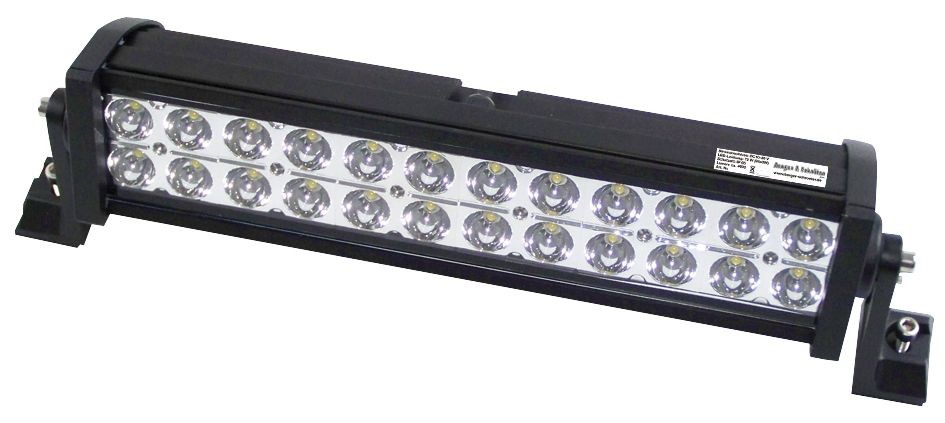LED working light bar 24x3W 4600 lumens