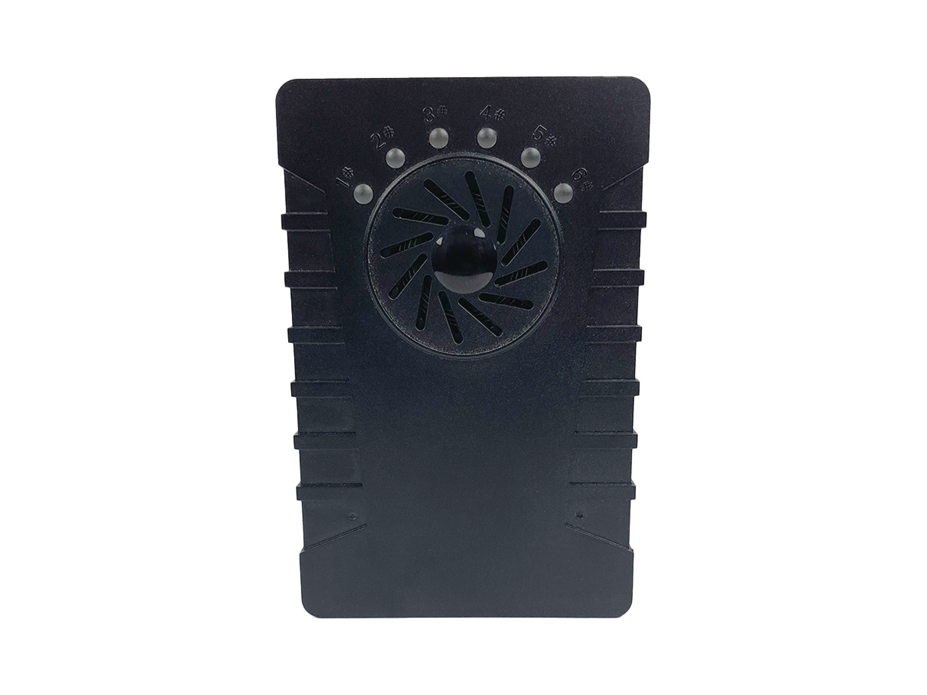 Receiver motion detection game camera