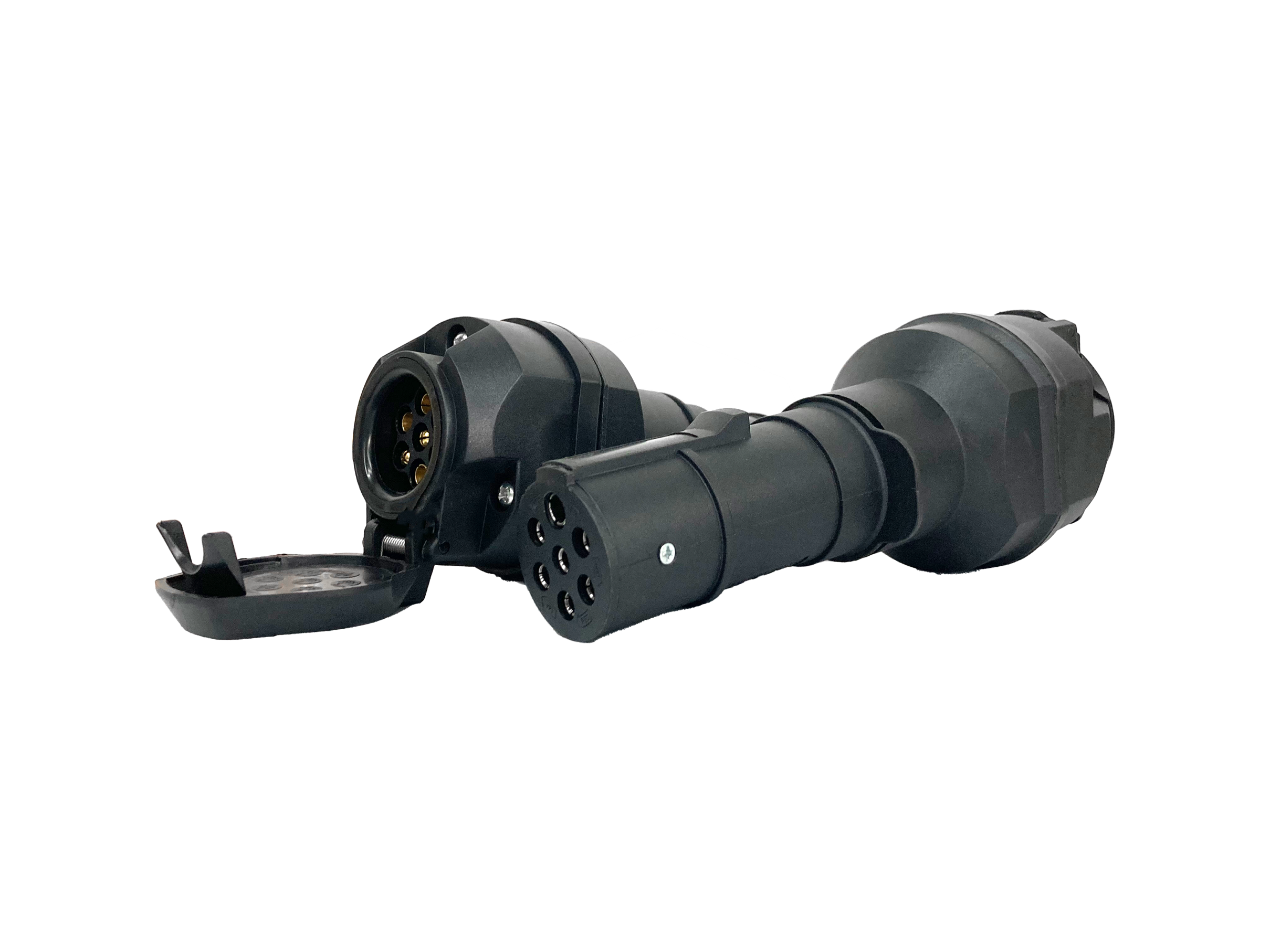 Spannungswandler Adapter 7 pol. 24 V auf 13 pol. 12 V