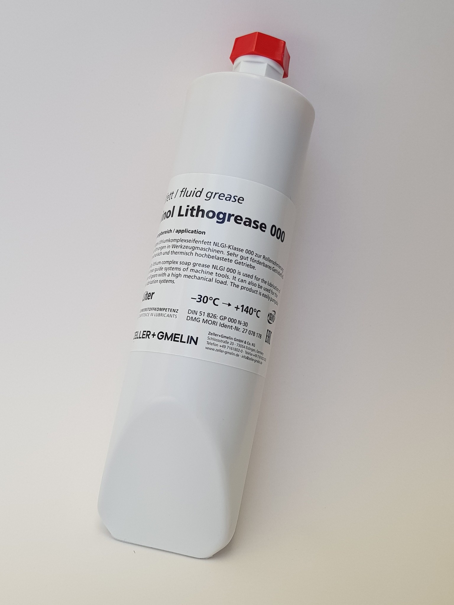 DIVINOL Lithogrease 000 teilsynthetisches Getriebefließfett 1 Liter