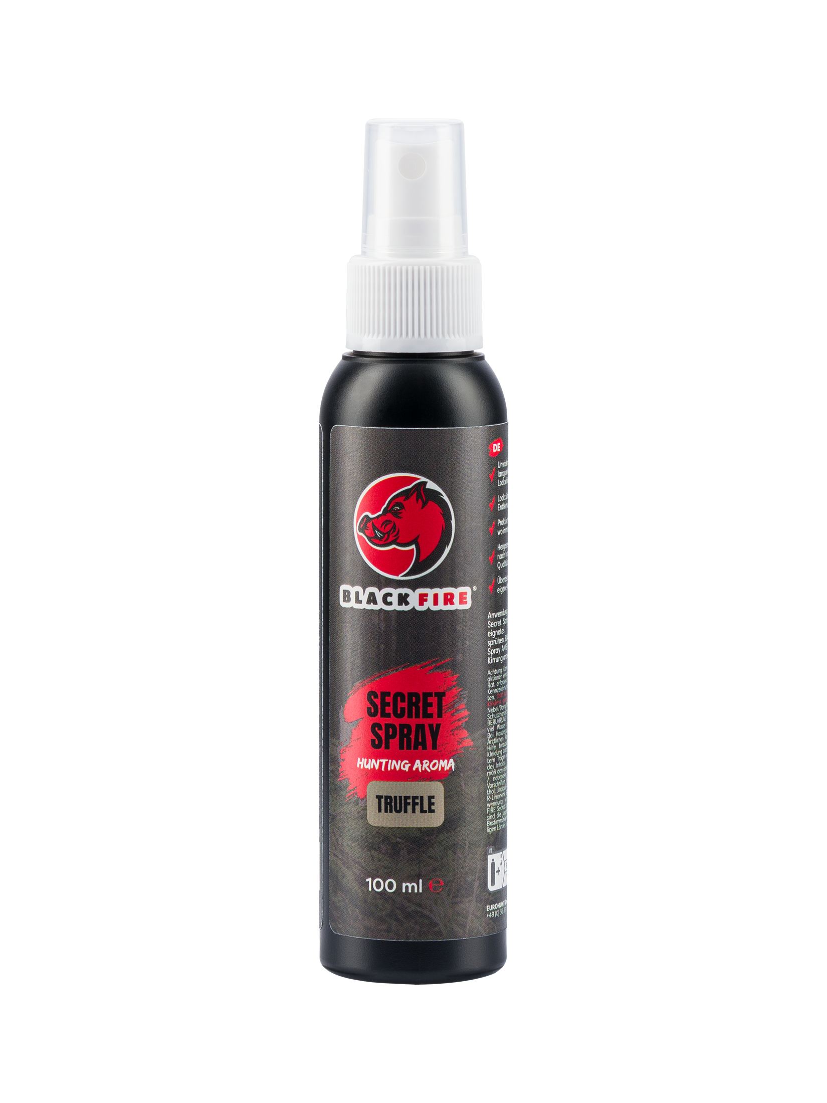 BLACK FIRE Secret Spay Truffle 100ml bottle BLACK FIRE Secret Spay Truffle 100ml bottle